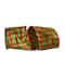JAM Paper 4" x 10yd. Metallic Wired Lame Gingham Check Dupioni Ribbon